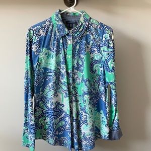 Tommy Hilfiger Like New Paisley Blouse